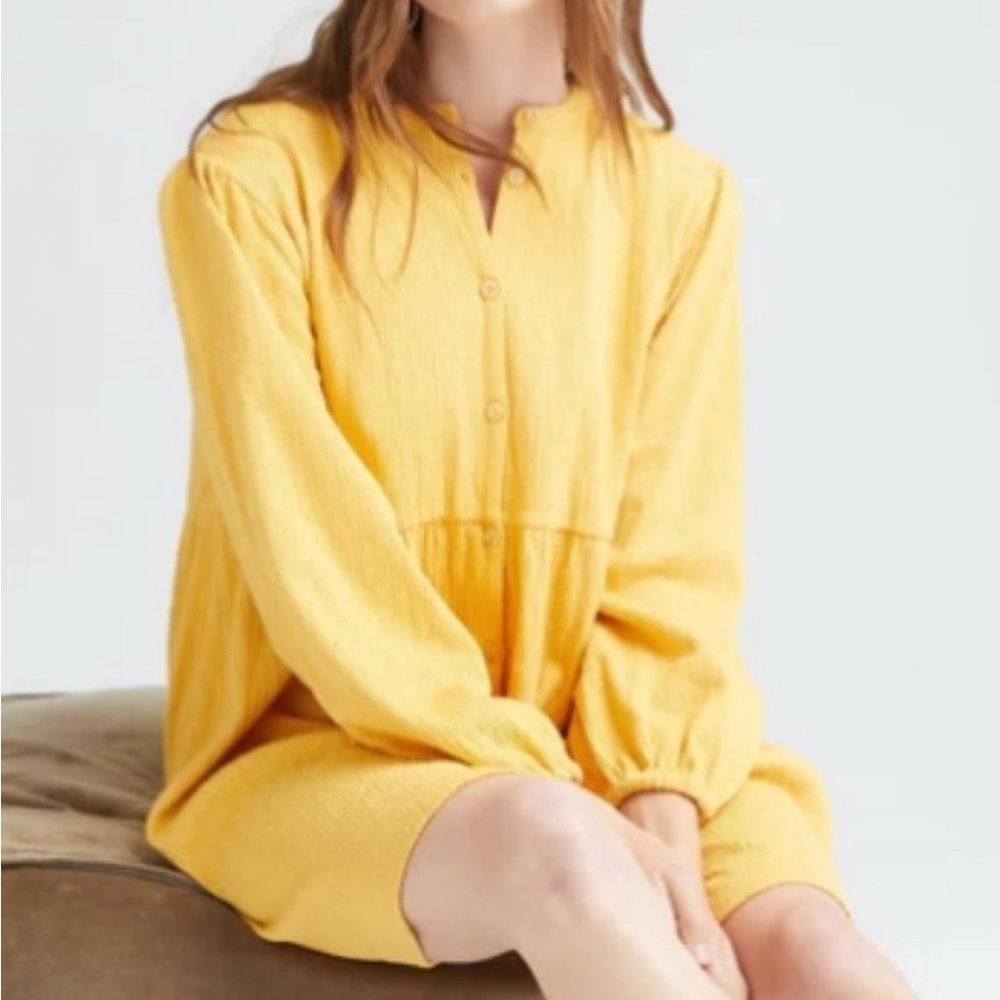 RICHER POORER YELLOW DRESS, MEDIUM NEW WITH TAGS - Picture 2 of 6
